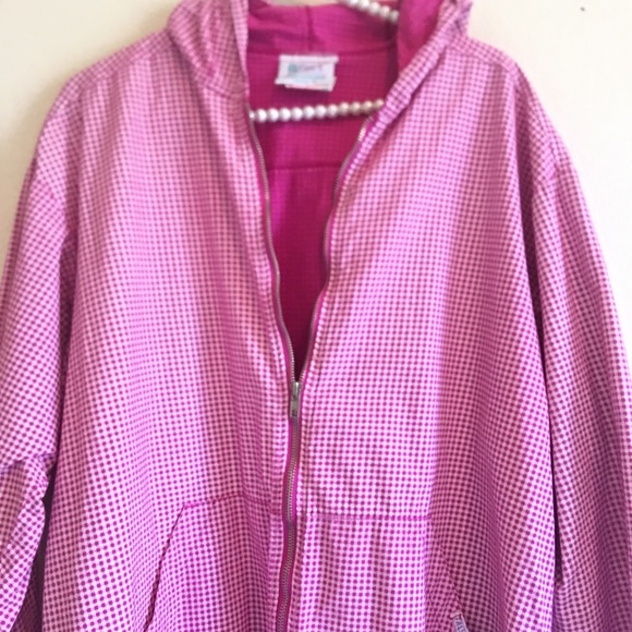 Pink Spring or Summer Hooded Jacket - Picture 2 of 3